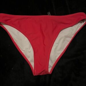 Red bikini bottom
